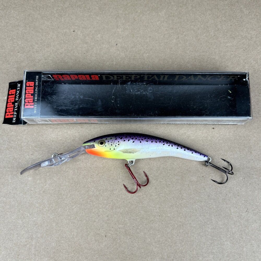 Rapala Deep Tail Dancer TDD11-PD Purpledescent 4 3/8” Diving Lure 30’